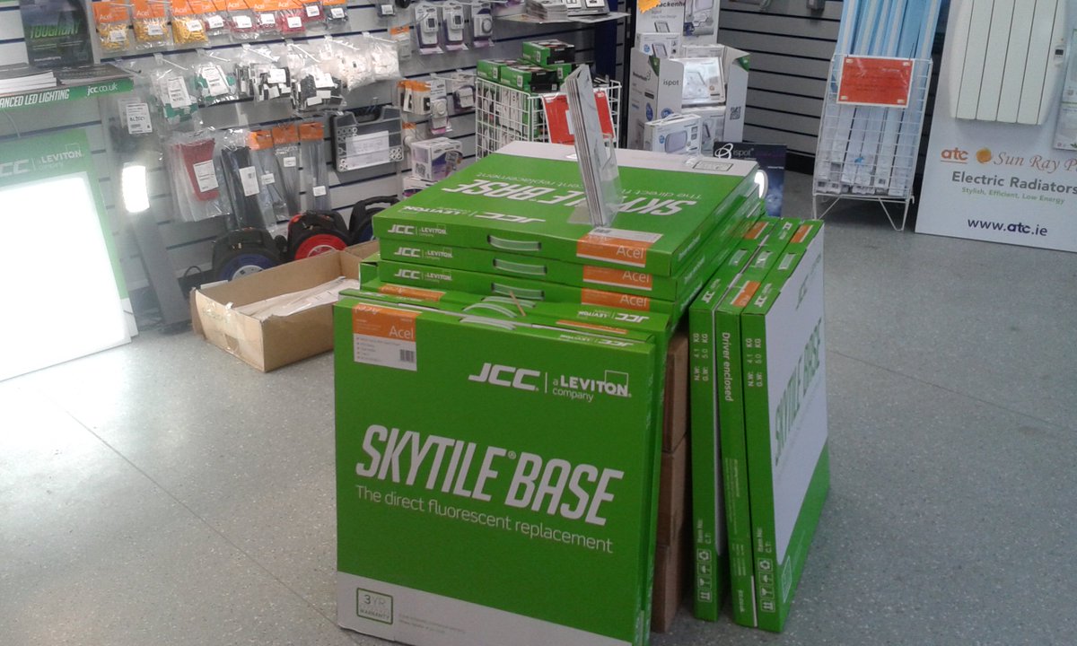 "New #JCC Led" Panels 3 yr Warranty now in stock at <a href="/ECMiltonKeynes/">Electric Center MK</a> 
Great Panel,Great price,market leader #skytile