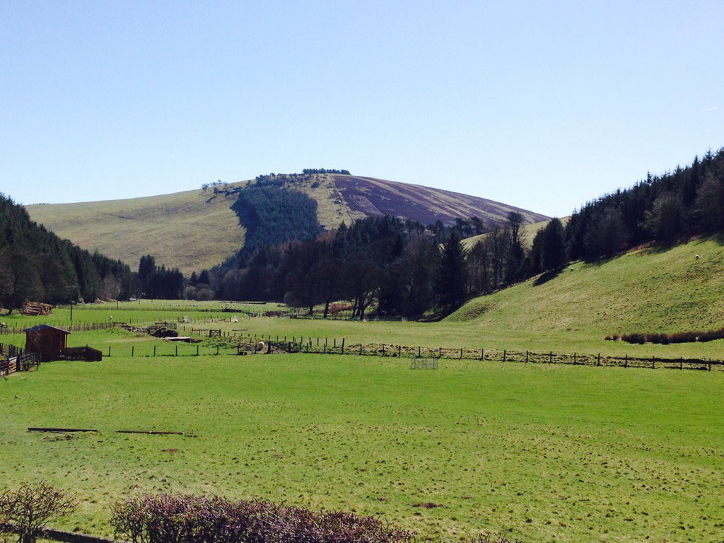 My view in 3 days time. Can't wait. #hills #borders #Scotland #escapeoutdoors #mysanctuary #outdoorhealing #tuneout