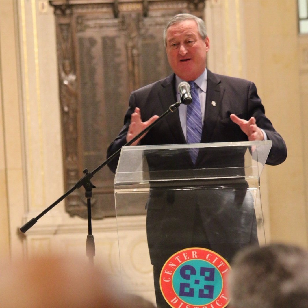 PhillyMayor's tweet photo. Happy 25th Anniversary to the @ccdphila, and thank you to all the employees who make it a popular place to visit! https://t.co/UKAQxHKPfU