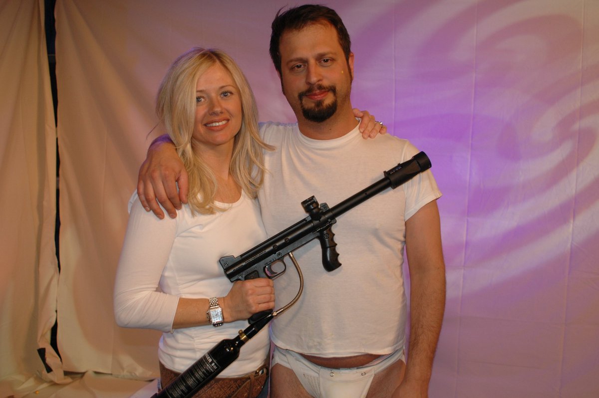 Sal Governale’s. deleteDelete. account_circle. wife shot him up with paintb...