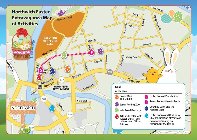NorthwichBID's tweet photo. Visit #Northwich have created a special Activity Map for Saturday's Easter Extravaganza! @TeamBID @curtainmagic https://t.co/ZcSWCaoztA