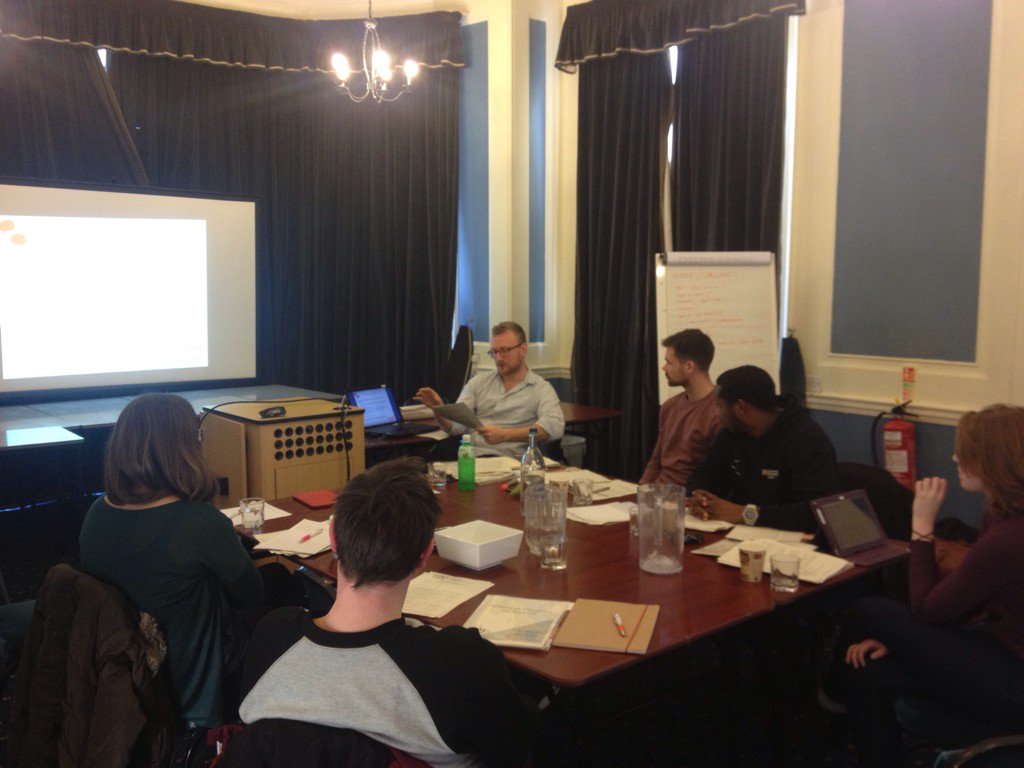 Gr8 2days training uni sports staff to run <a href="/StudentMindsOrg/">Student Minds</a> (&amp;@BUCSsport) #mentalhealth workshops to sports teams!