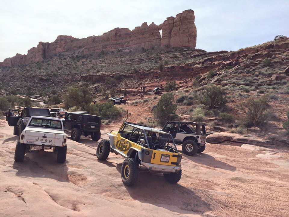 genrightoffroad's tweet image. Tony did a run up his favorite Moab trail...Pritchett Canyon.  #EJS2016 #JeepLife