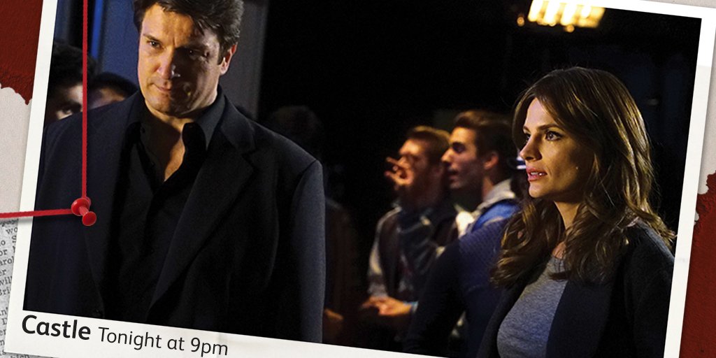 #Castle and Beckett find themselves in a classroom… but they won’t get much learning done...