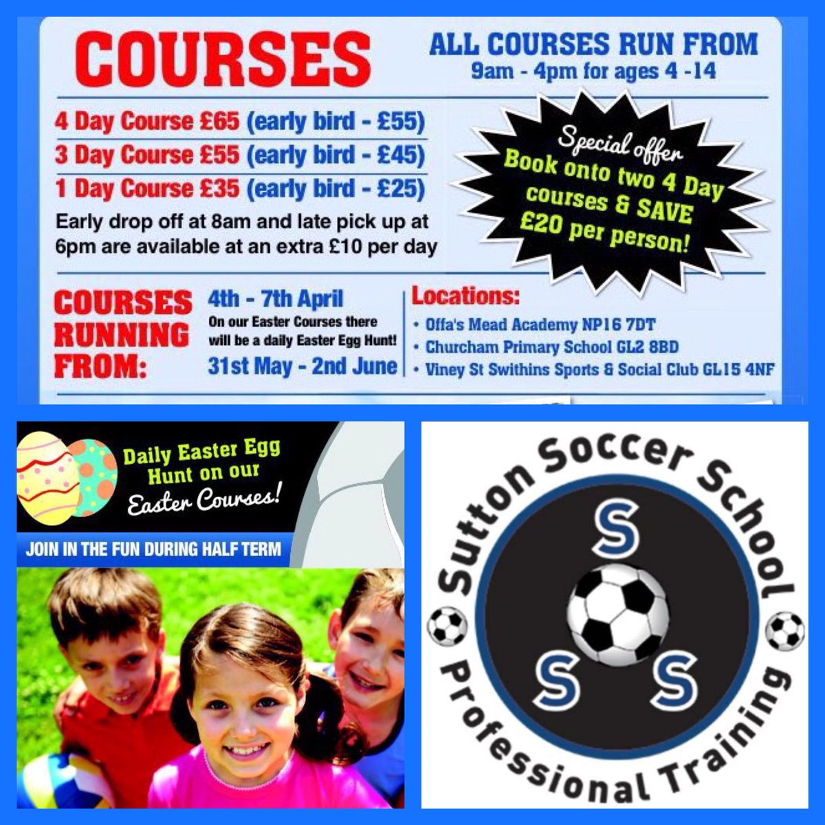 SSSchools's tweet photo. #Easter #fun #sports #healthylifestyles For the best sporting experience. https://t.co/hGffTAMglR