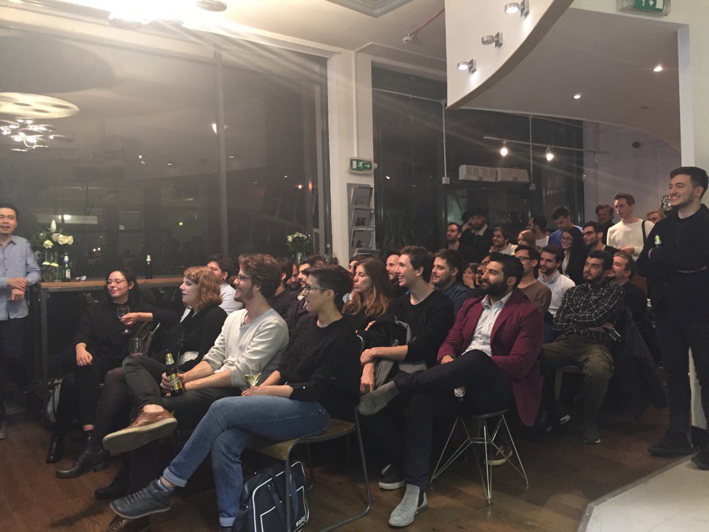 JoJoCreatives's tweet photo. A great turnout for the 3rd meet up hosted at @MajorPlayerJobs #iclondon https://t.co/HfYWsadyCZ