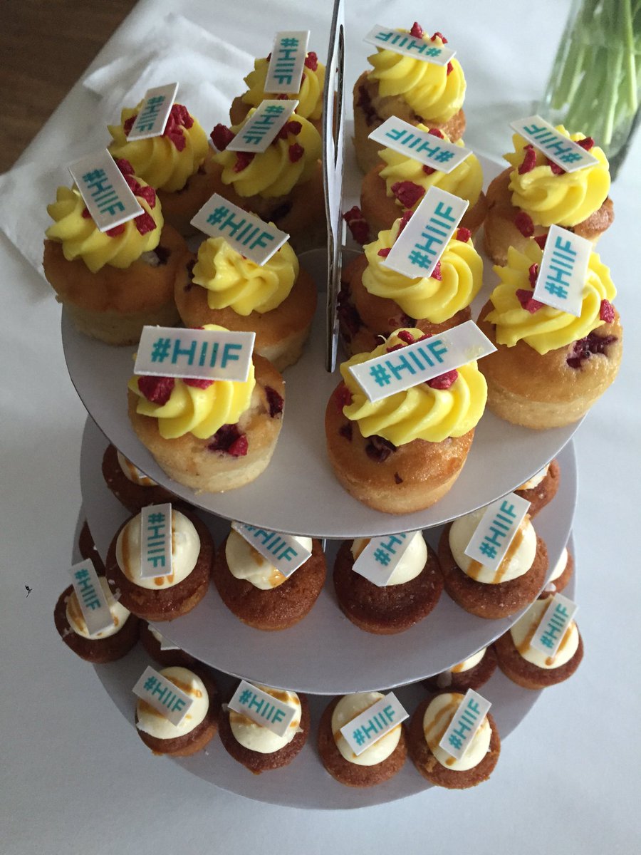 dazzleship's tweet photo. Great day at the @hyperisland industry forum... Even the cupcakes were on brand ! #hiif https://t.co/g3MzJxRbto