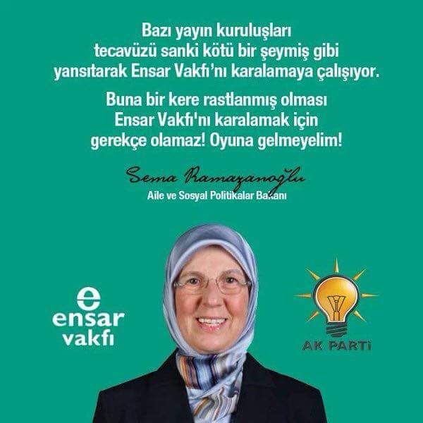 Kadınlığından utan. Gerçi insan bile değilsiniz