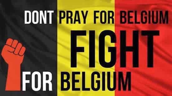 NVerelst's tweet photo. Never tought it will happen in my country #PrayForTheWorld #PrayForBelgium #prayforbrussles https://t.co/fXFy1FN8qH