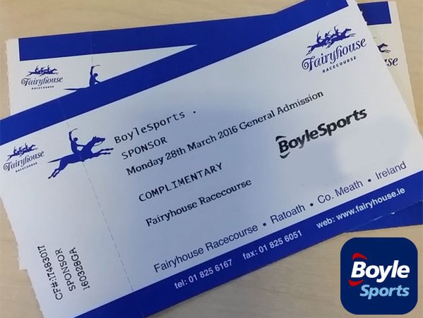 BoyleSports's tweet photo. RT to enter draw to win 1 of 10 pairs of tickets to the @BoyleSports Irish Grand National @Fairyhouse! #BoylesIGN https://t.co/tguTGZ5BB8