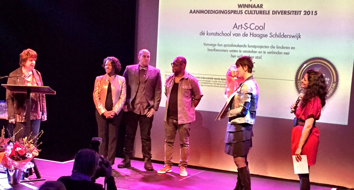 HarmanRobby's tweet photo. Culturele Diversiteits Aanmoedigingsprijs 2015 https://t.co/g9CzqGCRN3