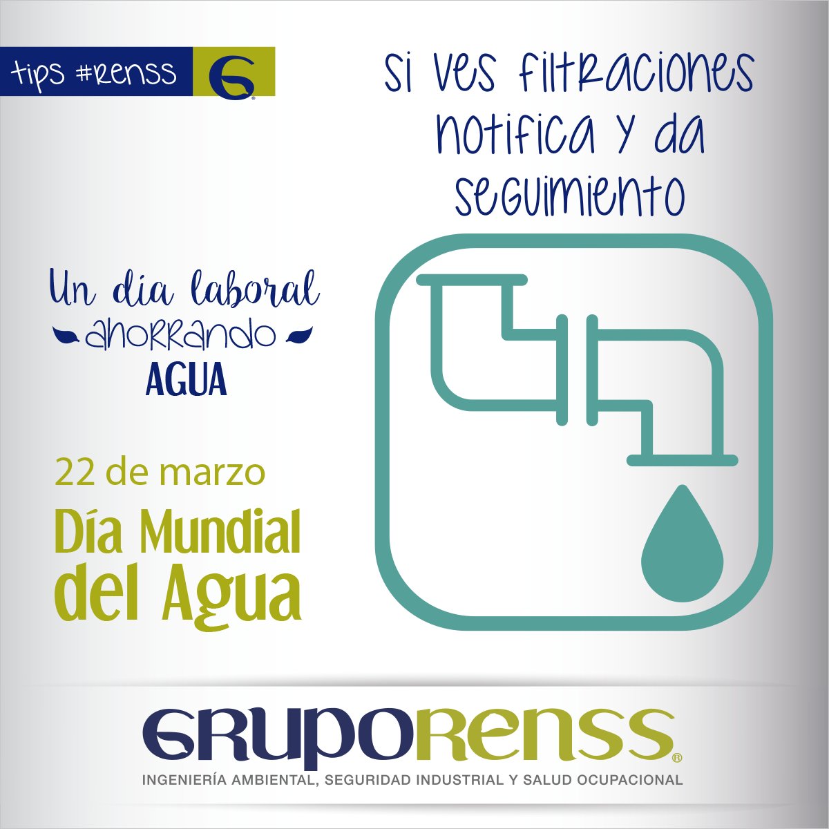 GruporenssEc's tweet photo. Con hábitos sencillos podemos hacer la diferencia para cuidar el agua. ¡Sigue estos tips #renss! #DiaMundialDelAgua https://t.co/K9xef1FsYK