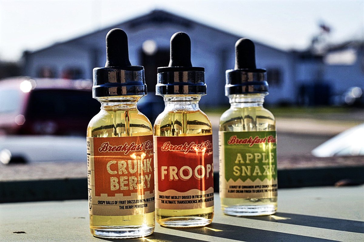WikkitVapor's tweet photo. Back in Stock! Breakfast Club by Ruthless! @ruthlessejuice https://t.co/xwOgguGjkl #vapestagram #vapelife #vapeporn https://t.co/9DzXIBD3pe
