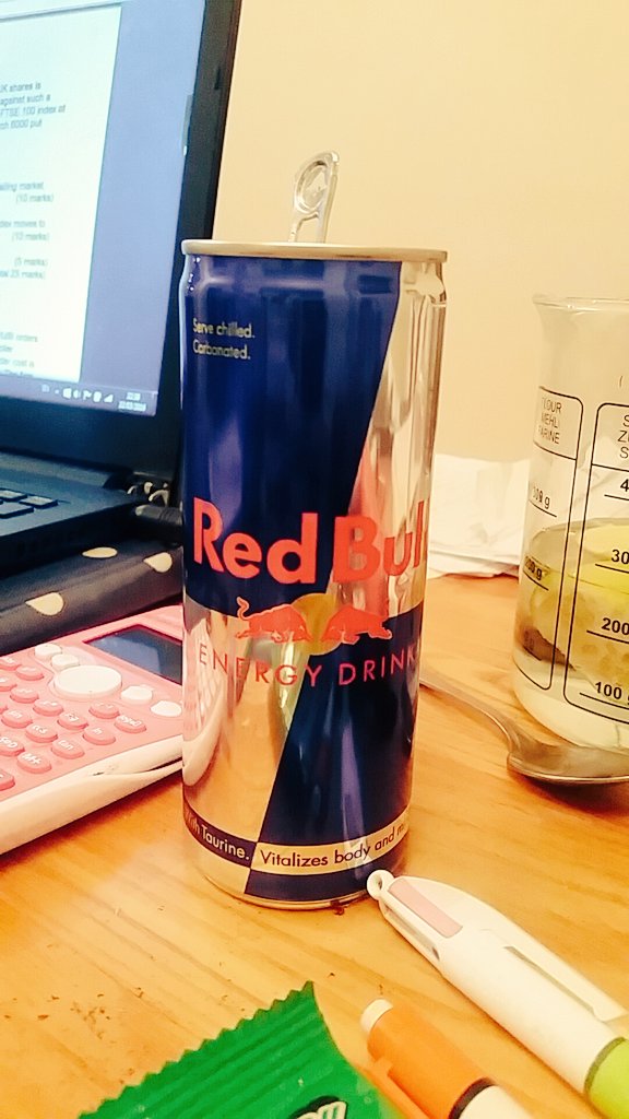 Fueling with some #redbull <a href="/redbullIRE/">Red Bull Ireland</a> for some productive study tonight #GivesYouWings #DCU