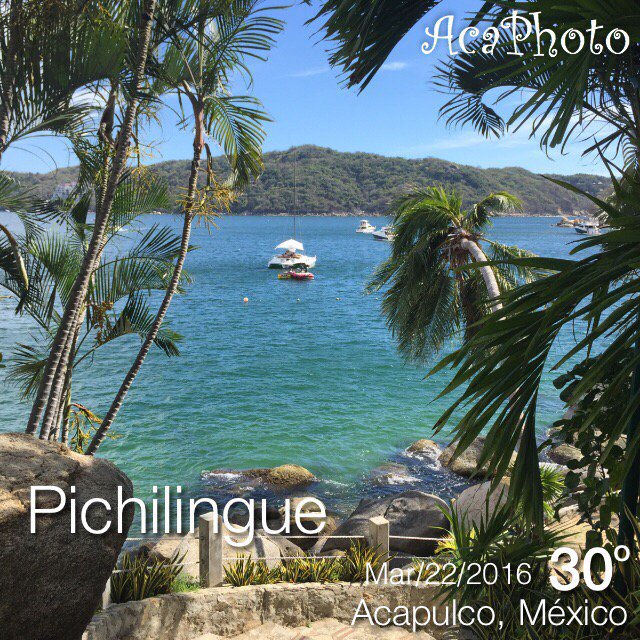 Vente a Pichilingue, #Acapulco

<a href="/aquientrenostv/">Hanzel Zàrate</a>  <a href="/100NaturalAca/">100 %Natural Aca</a>  <a href="/webcamsdemexico/">Webcams de México</a>  

Foto tomada con #AcaPhoto