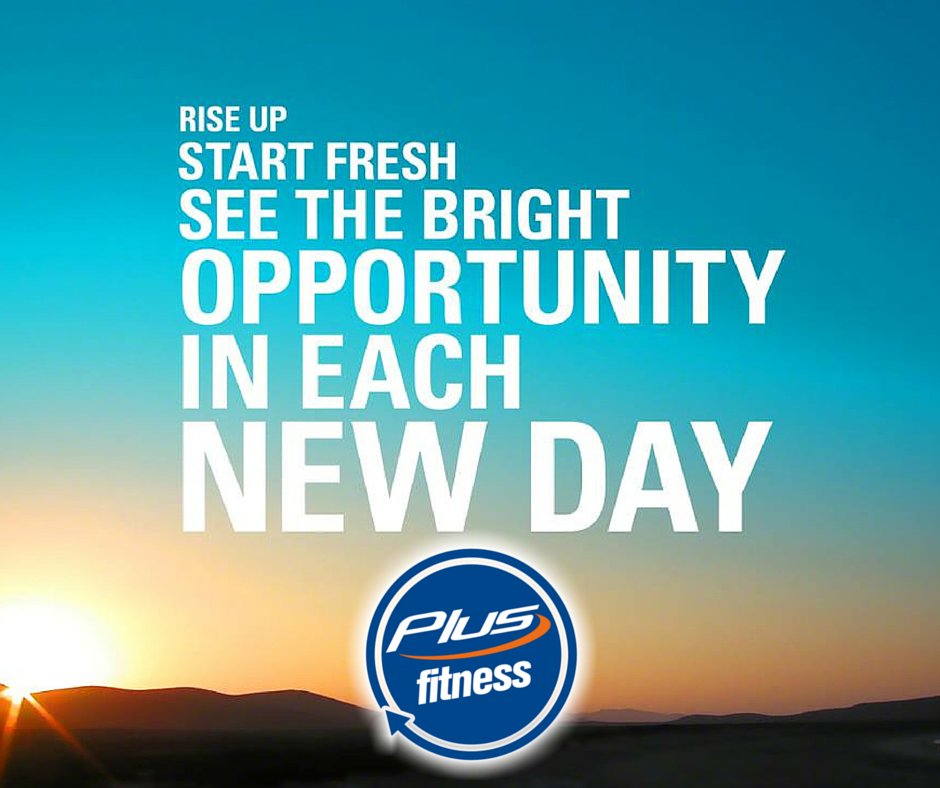 PlusfitnessMtD's tweet photo. Rise and Shine!! Who is heading to the gym this morning? #plusfitness #thesocialspace https://t.co/iwqfOxGPpu