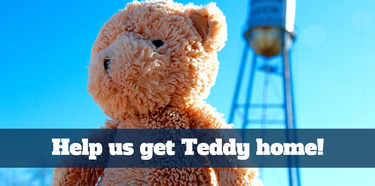 DowntownRRTX's tweet photo. LOST TEDDY ALERT! Last week someone left their pal at #MusicOnMain2016. Help get him home: https://t.co/WL3g27uTcI https://t.co/KqOP9VPkmc