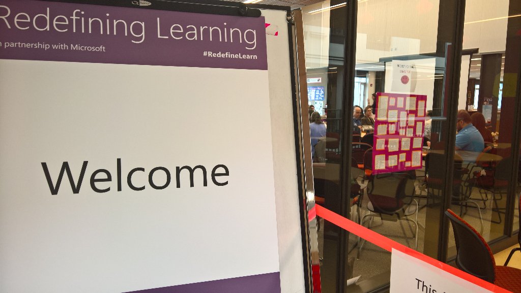 sparvell's tweet photo. Can't wait to #redefinelearn at Sammamish @Microsoft_edu #showcaseschool https://t.co/tbQ0zKG1Od