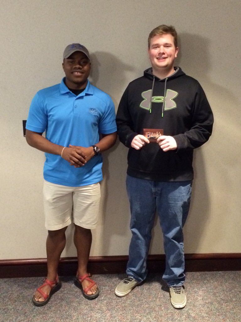 MTSigs's tweet photo. Tyler Spivey and Ian Harper after last nights family feud! Congrats to Ian and his team winning!#MTSUGreekWeek https://t.co/MACnxUHUnT