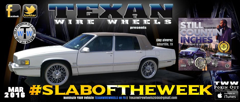 texanwirewheels's tweet photo. the official https://t.co/I0494B7Oai #SlaboftheWeek goes to Eloy Alverez of Amarillo, TX #SwangOn https://t.co/wVaKravl7q