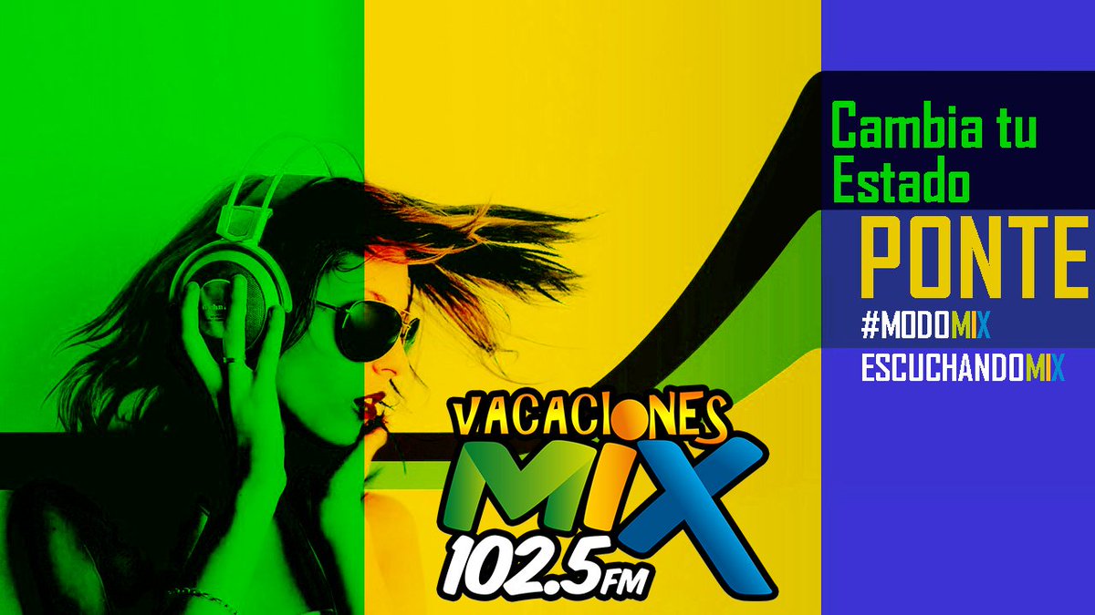 mix1015fmcali's tweet photo. #SemanaMix de Vacaciones cambia de rutina, cambia de estado, vive en #ModoMixEscuchandoMix ¿Que se quieren escuchar? https://t.co/fzNNul1xMu