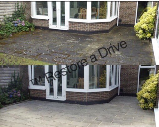 DriveaRestore's tweet image. Before &amp;amp; after #picture #external #cleaning #Bedfordshire