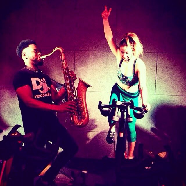 There's no better way to Ride than to a Live sax. 🎷
<a href="/HotCityHorns/">Hot City Horns</a> is back in studio tomorrow. #LiveRide