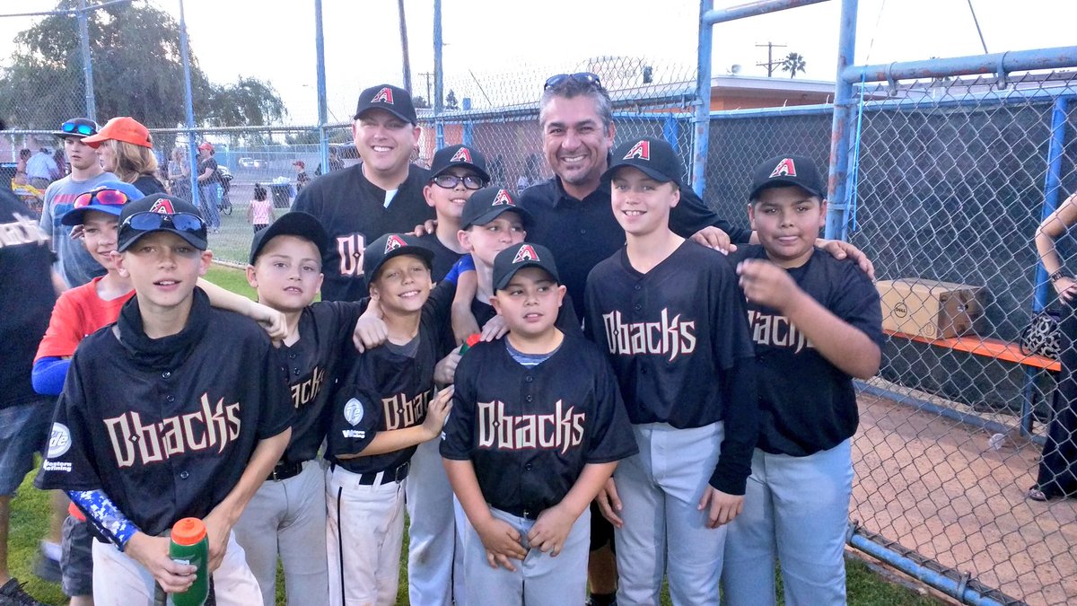 diamondbacks little league uniforms