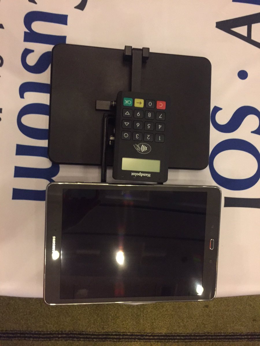 POSenclosures's tweet photo. #EPEC2016 MVP Solution @POSenclosures @HandpointLtd @eMobilePOS @samsungretail @samsungbusiness https://t.co/6g0xGe1c8n