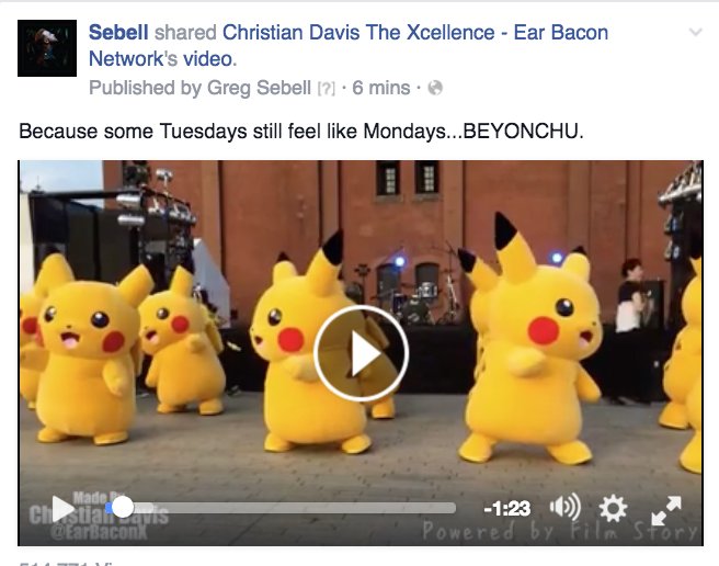 ...don't ever say I didn't sift thru the mediocre to bring you the BEST of the internet facebook.com/sebellmusic