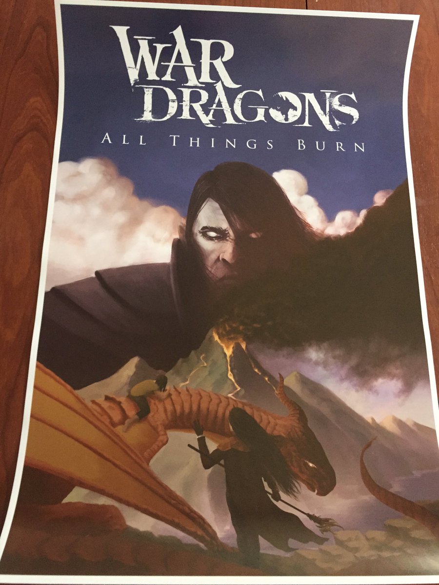 Tyler_Smith687's tweet photo. Got my poster! Thanks @WarDragonsGame https://t.co/zXKoPZJNdE