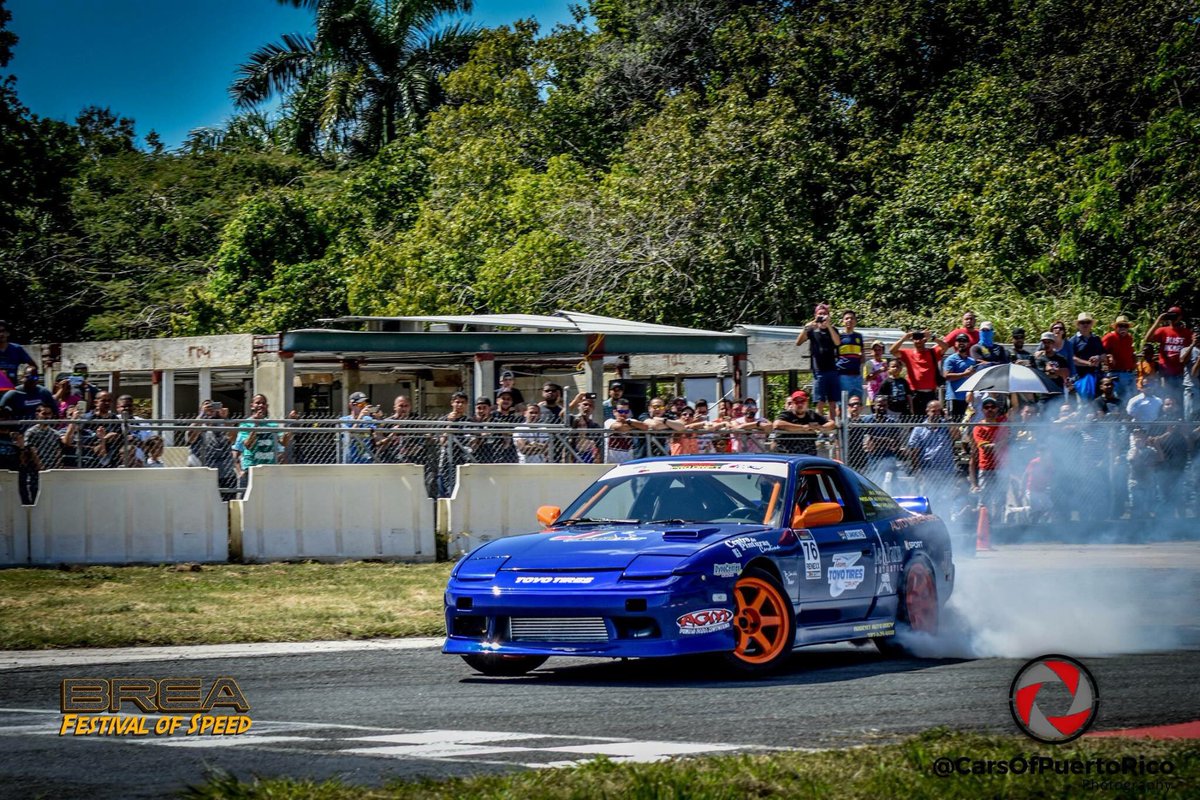 BREA_Show's tweet photo. The guys from @prprodrift putting up a show for the fans! #PRProDrift #Nissan240SX https://t.co/8i6NFgSrxg