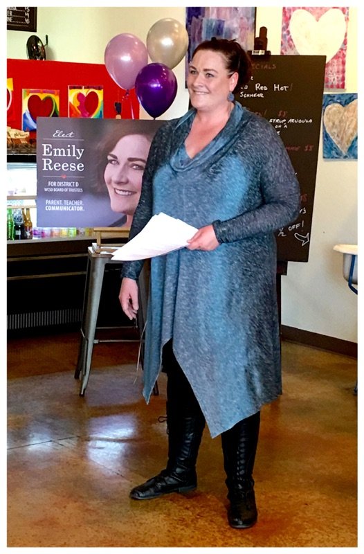 EmilyForWCSD's tweet photo. @CharlesTRahn Thanks for adding me to your candidate list! https://t.co/DmFDf8e2cX https://t.co/S9aufAbfbF