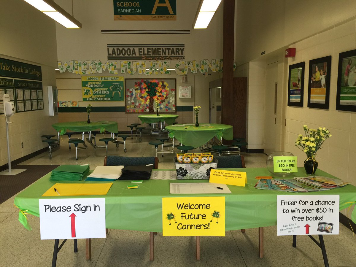 LadogaCanners's tweet photo. We are ready! Bring on the #Canner kinders! #KindergartenConnect #SMCSC #PTO @ParisKristin https://t.co/ifn6YYGhQ2