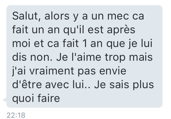 Secretsinavoues's tweet image. "Je l'aime trop mais j'ai vraiment pas envie d'être avec lui..."🤔🤔