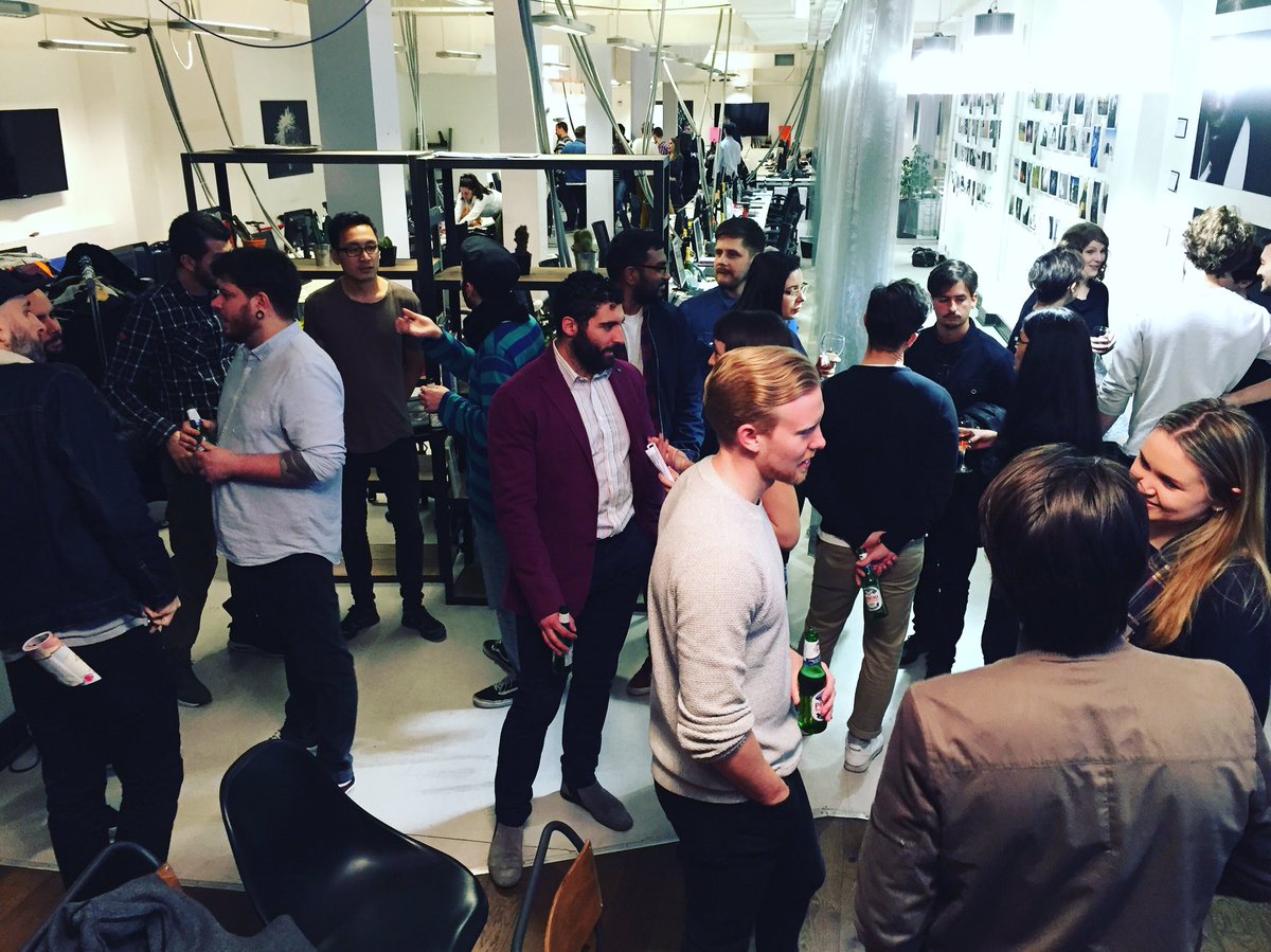IntCreativesLDN's tweet photo. It's happening! The 3rd meet up is having place @MajorPlayerJobs #creative #iclondon https://t.co/APhXRsFCuT