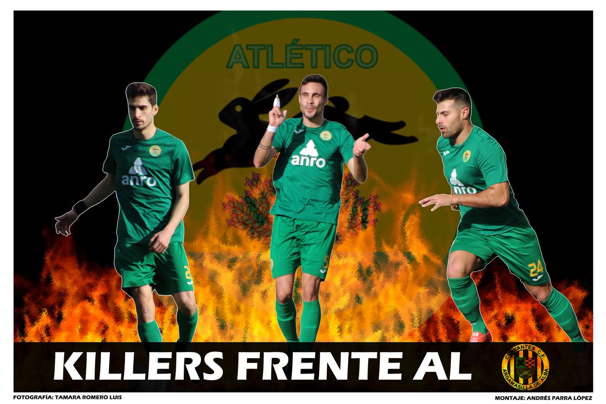 FotoAndresParra's tweet photo. Killers frente al Cervantes. Más cerca del objetivo. Vamos @ATLTOMELLOSO!!! #DirectosATercera #EquipoYAficion https://t.co/zJxqPG6bxI
