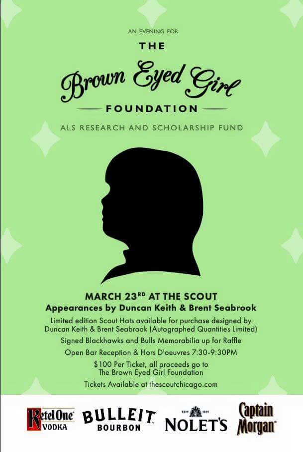 jennymilk's tweet photo. Help raise money for #ALS still time to buy tickets to this charity event at @TheScoutChi @TomMcGill2165 https://t.co/bfE0rN1IOl