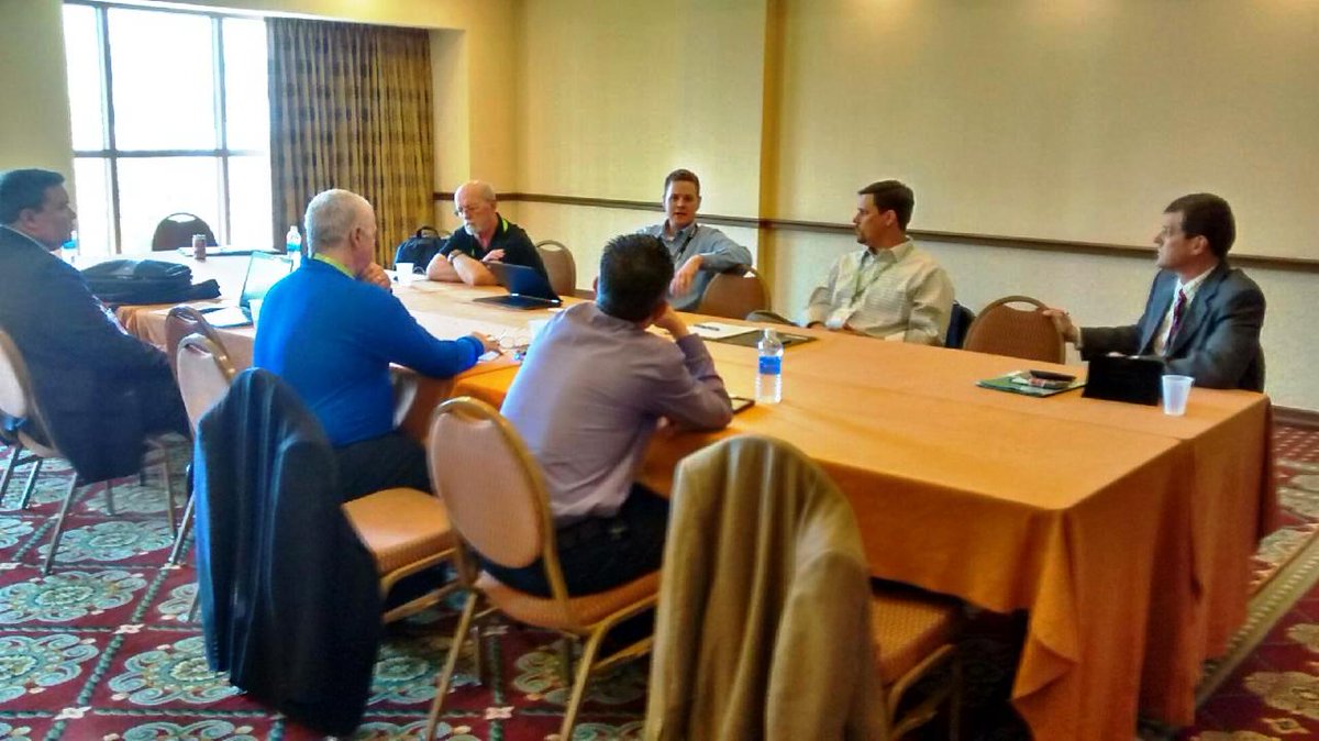 TrenchlessTech's tweet photo. Our annual editorial roundtable is under way. Look for the story in our May issue. #NoDigDallas2016 https://t.co/rAKkQihX2U
