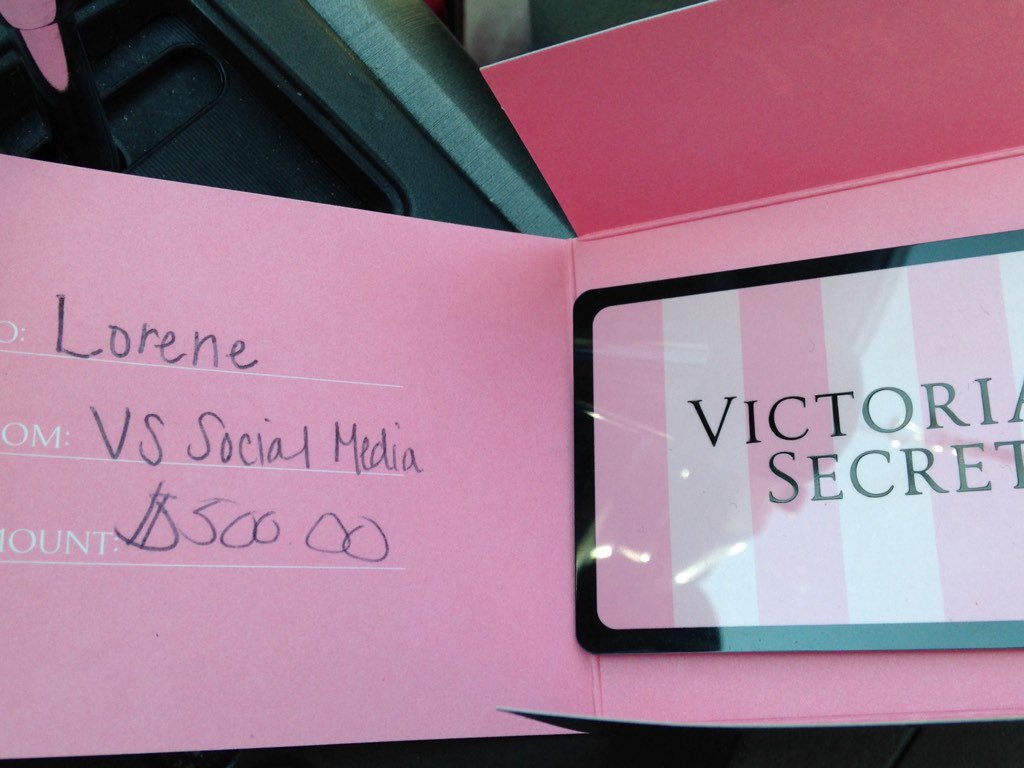 lorene4too's tweet photo. @VictoriasSecret Thank you so much!!!! I am going shopping ASAP!! π€π»#feverfridaycontest https://t.co/BmAxkFgNhb