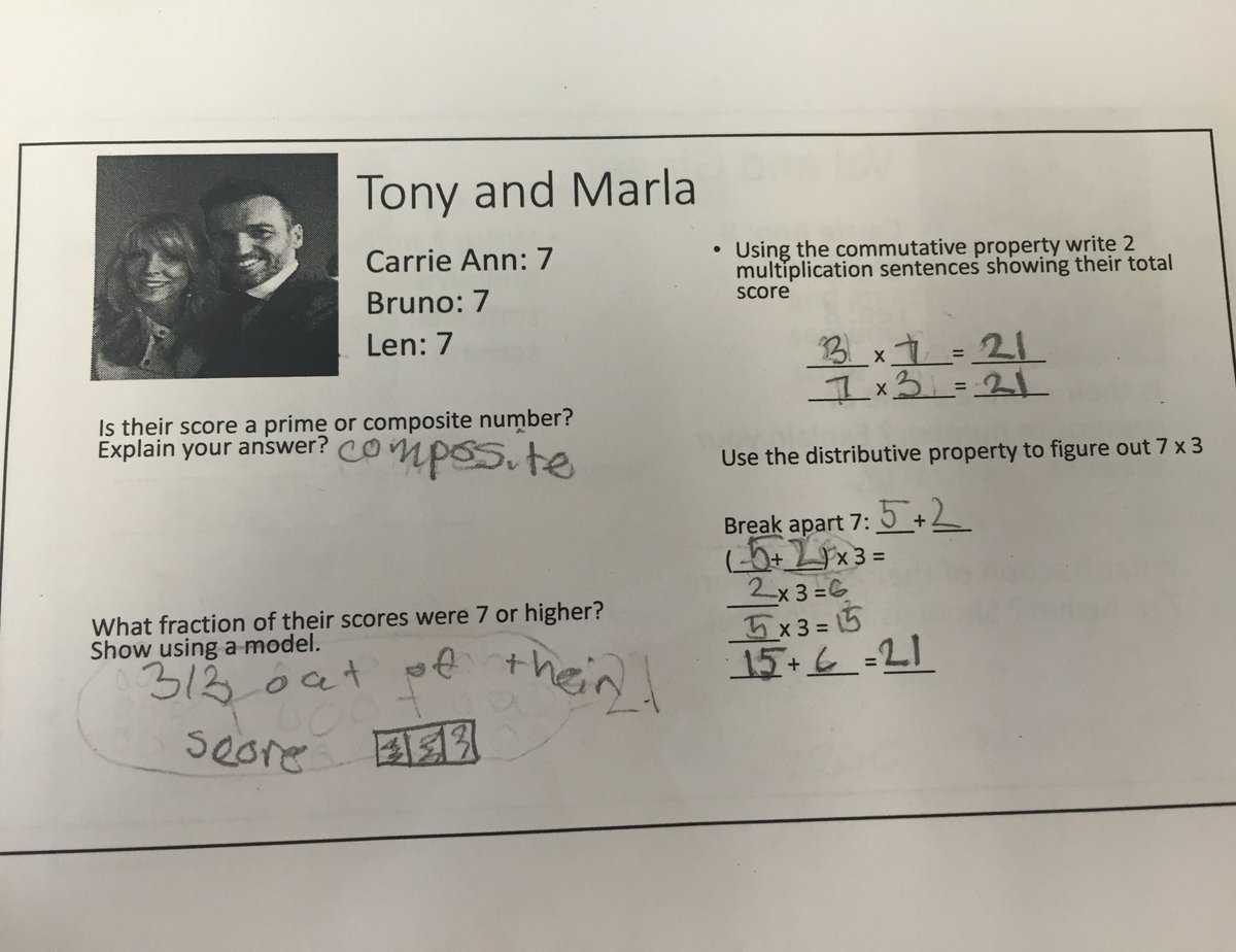 MrsStefanik's tweet photo. @TonyDovolani @itsmarlamaples DWTS MATH @DundalkES #DWTS22 #DWTS #TeamMarTony #DWTSmath https://t.co/jvEzFELeEh