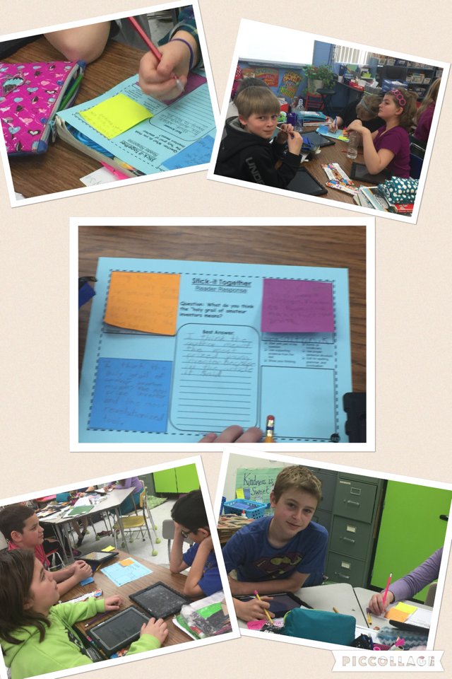 Ss collaborating to use TE and answer thinking question. #TwitterTuesday #2020howar pic-collage.com/_aAR2b3qm