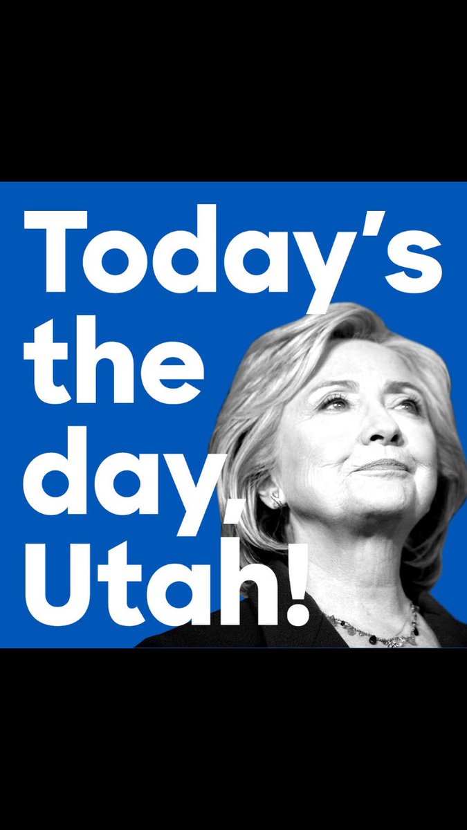 SRottenberg's tweet photo. #UtahforHillary! Sending rockin vibrations! Just keep it tight! https://t.co/K9K207zYcp