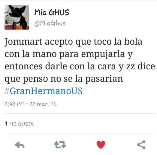 DaveyAlejandro's tweet photo. @GiselleBlondet tu cres q Sera justo repetir ese reto ya que la misma jommart acepto q toco con sus manos el objeto https://t.co/gCenfDjXUO
