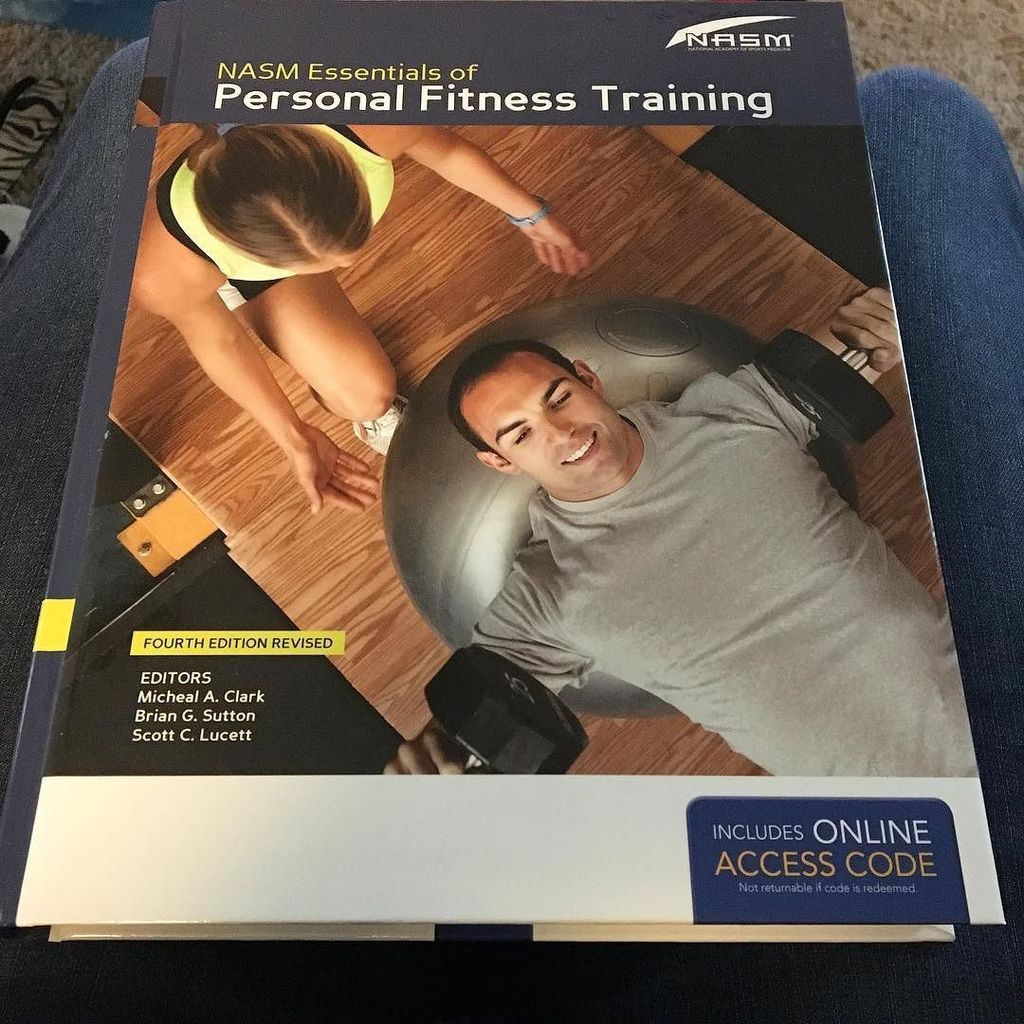 RyanIsHeartless's tweet photo. Time to start studying for my certification. @nasm_fitness #NASM #personaltrainer #lifthe… https://t.co/Wp9yvPe5gj https://t.co/NFopqn0lII