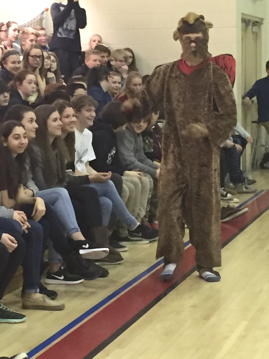 St_JPII's tweet photo. Even the Gryphon showed up for this game! #GryphonHoops #StJPIIRocks https://t.co/MfwAG0RPo6