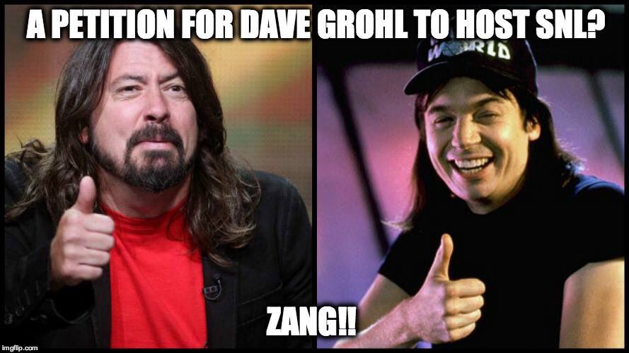 Hey Grohlies sign here! bit.ly/1QizVV6 #SNL #Grohlhostsnl #davegrohl #foofighters