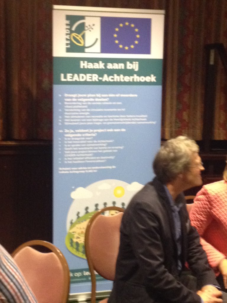 Leader café in Ruurlo. Inspiratiebron voor <a href="/LeaderZwTwente/">Leader ZW Twente</a>.