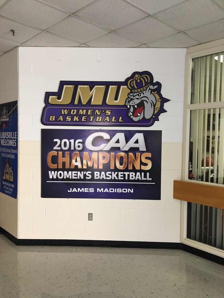 CoachBrooksJMU's tweet photo. New wall paper went up today in the convo😍😬 https://t.co/HIjL1CFq1r