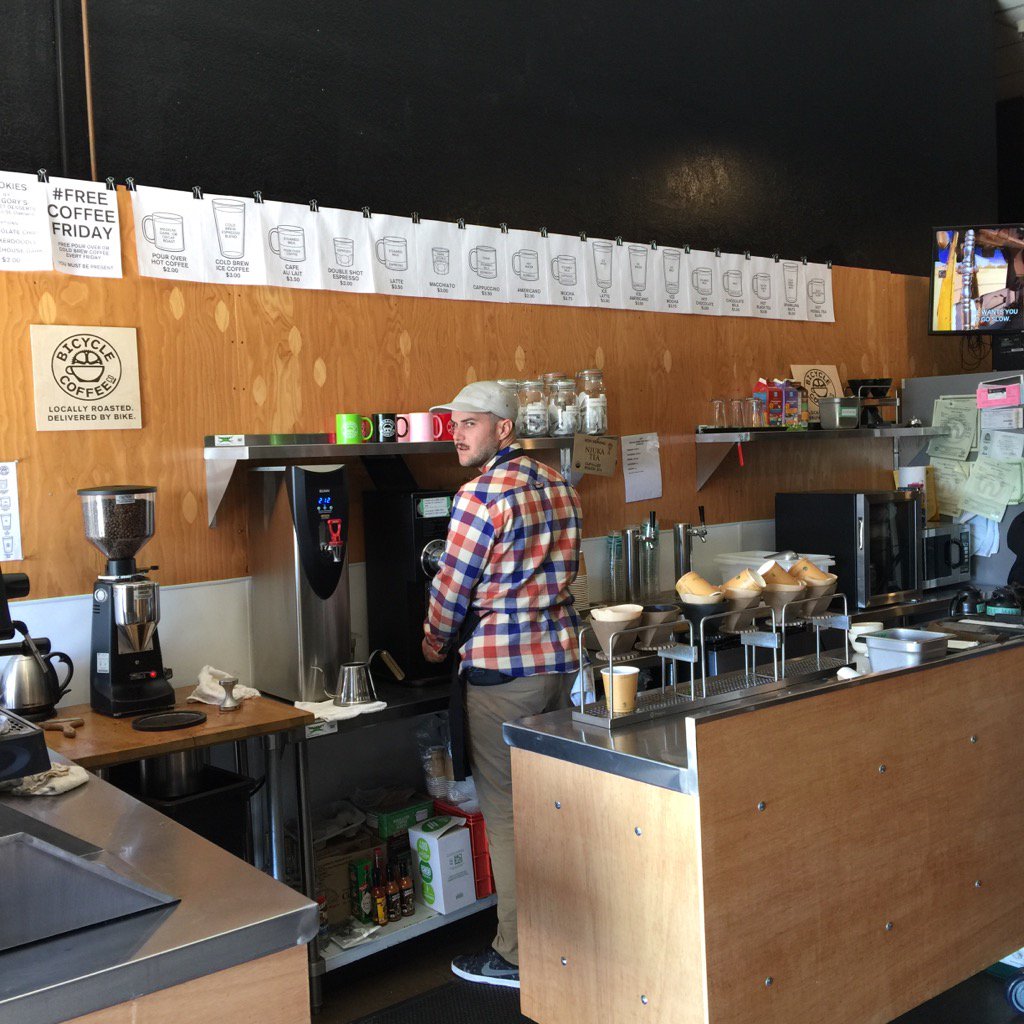 lharringtonnl's tweet image. .@scribesoft Oakland coffee break at @bicyclecoffeeco  #scribevibe #scribefuel